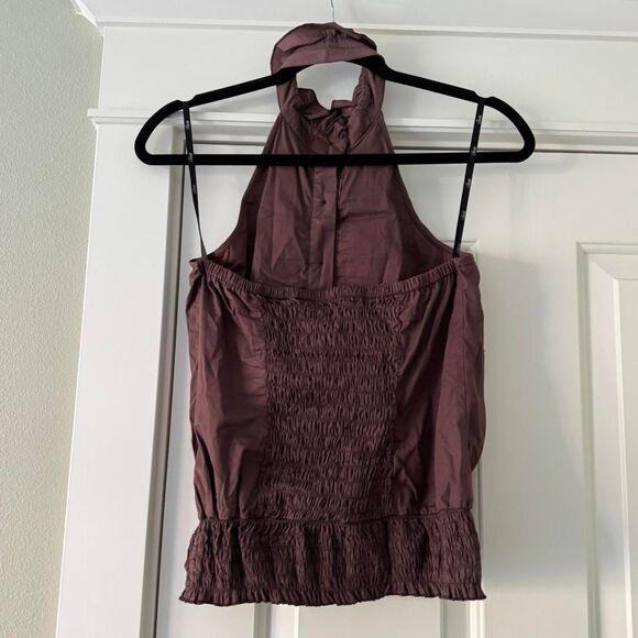 Women's Brown Vest - Picture 2 of 2